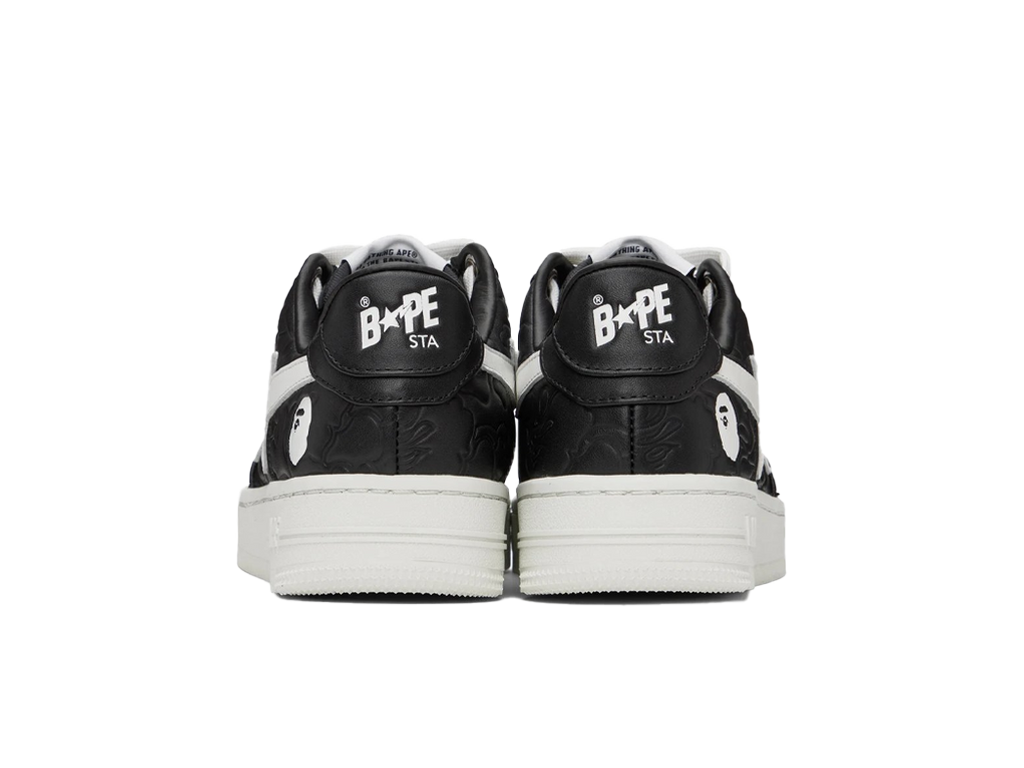 BAPE A Bathing Ape Sta 3 M1 Black White-BAPE-pikastore.cz