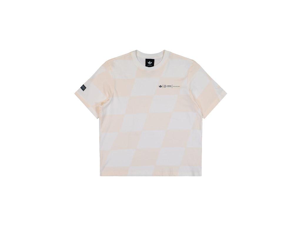 Bad Bunny x Mercedes AMG x adidas Racing Tee Core White-Adidas-pikastore.cz