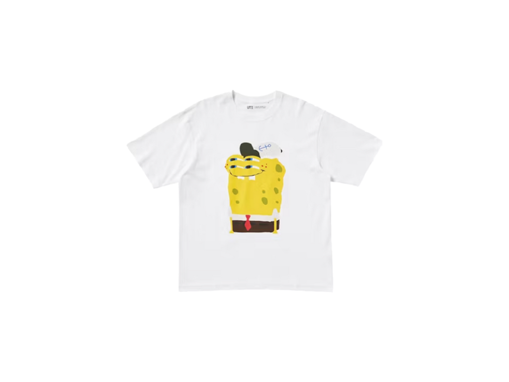 CPFM Uniqlo x Spongebob Squarepants UT Graphic T-Shirt White-CPFM-pikastore.cz