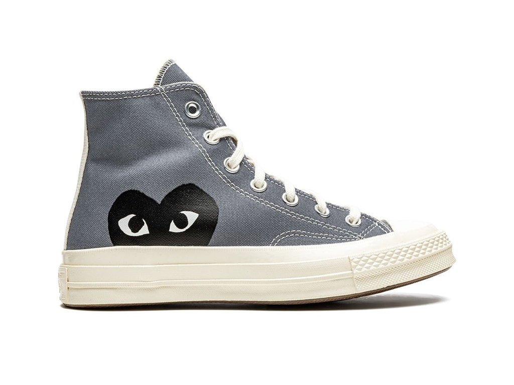 Converse Chuck Taylor All Star 70 Hi Comme des Garcons PLAY Grey-Converse-pikastore.cz