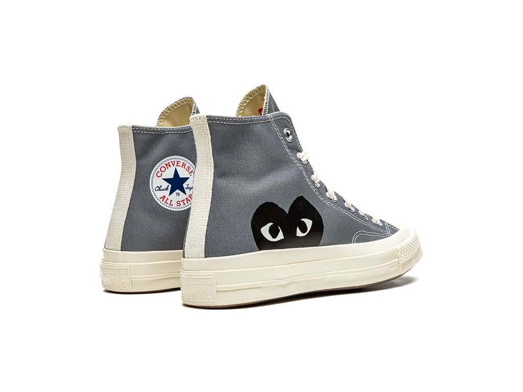 Converse Chuck Taylor All Star 70 Hi Comme des Garcons PLAY Grey-Converse-pikastore.cz