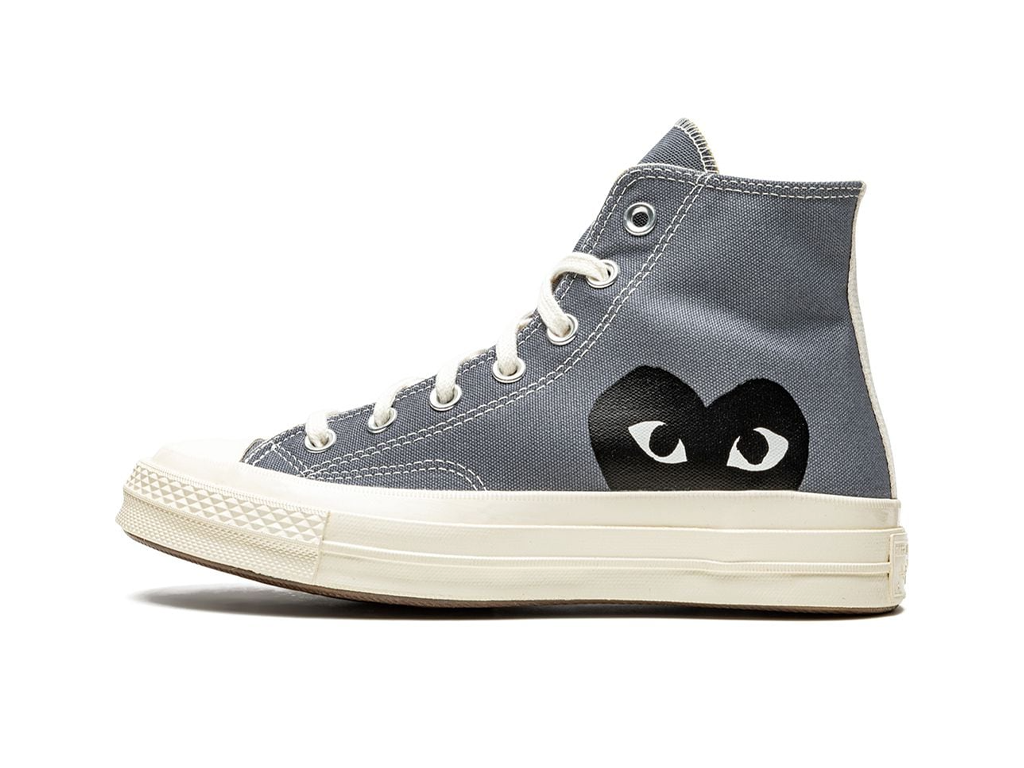 Converse Chuck Taylor All Star 70 Hi Comme des Garcons PLAY Grey-Converse-pikastore.cz