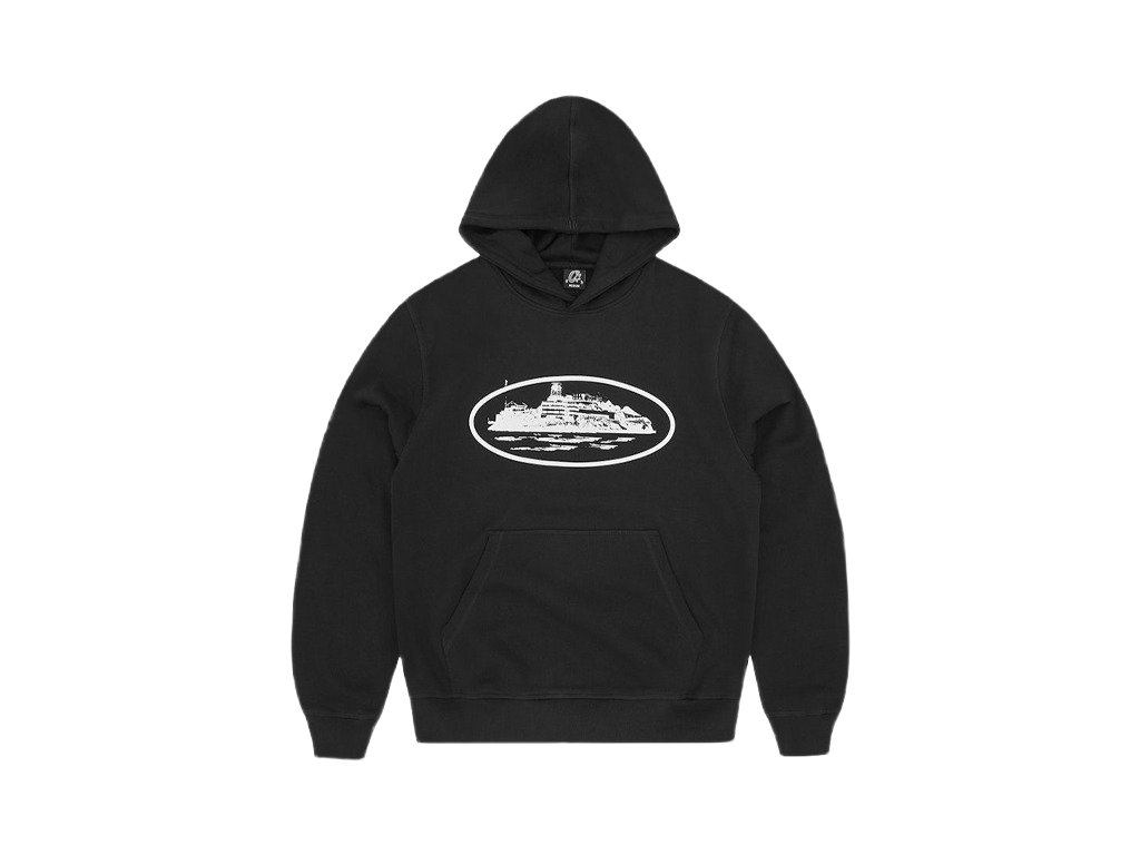 Corteiz Alcatraz Hoodie 2024 Black-Corteiz-pikastore.cz