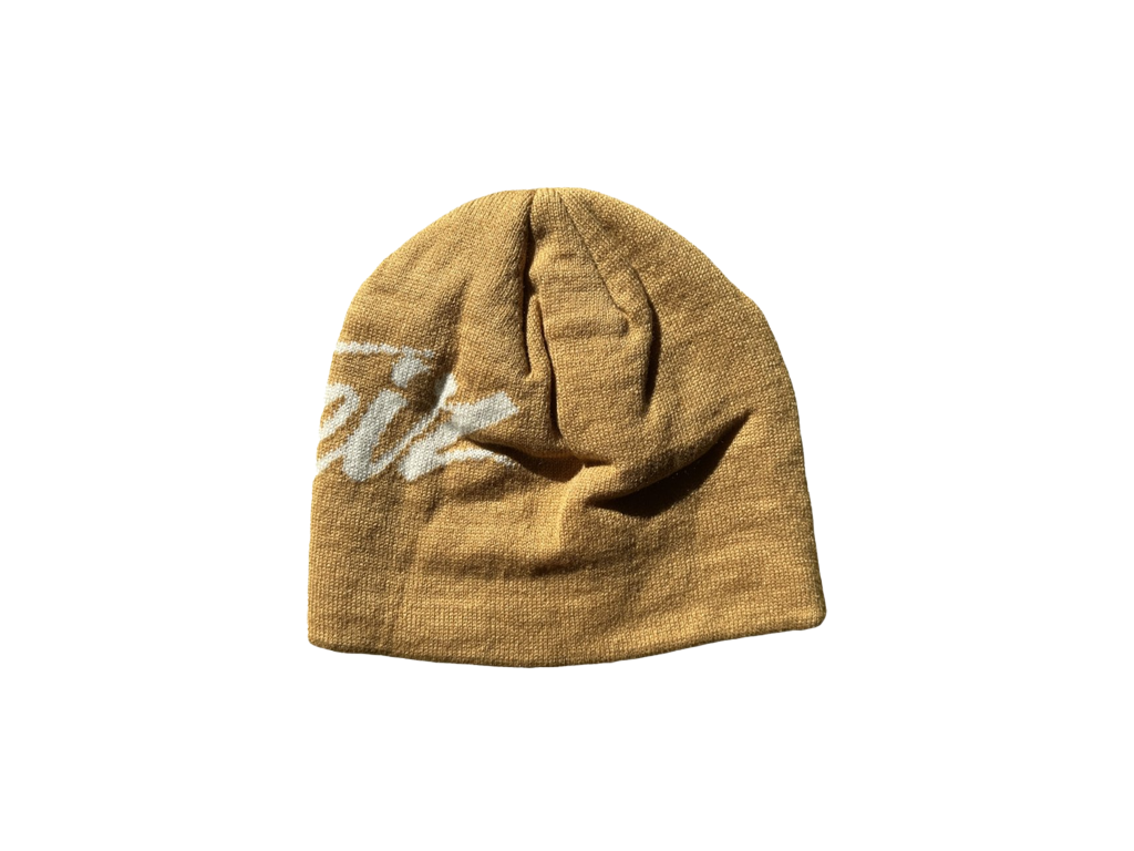 Corteiz Strike Skully Beige Beanie-Corteiz-pikastore.cz