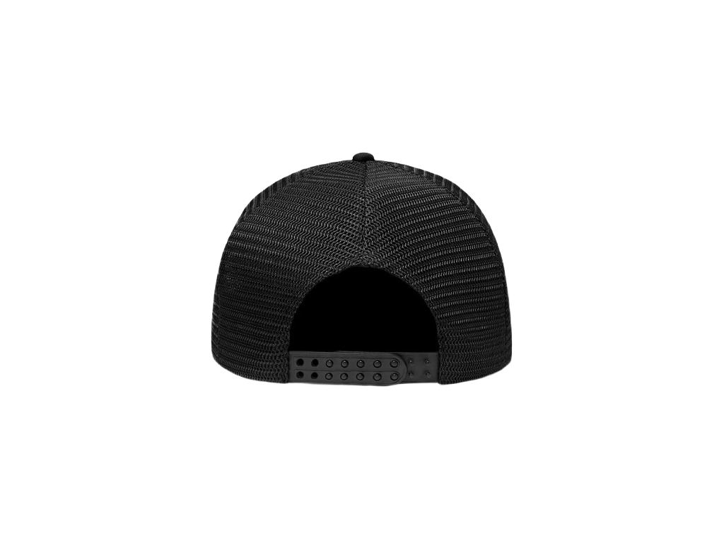 Corteiz Alcatraz Trucker Hat Black/Yellow-Corteiz-pikastore.cz