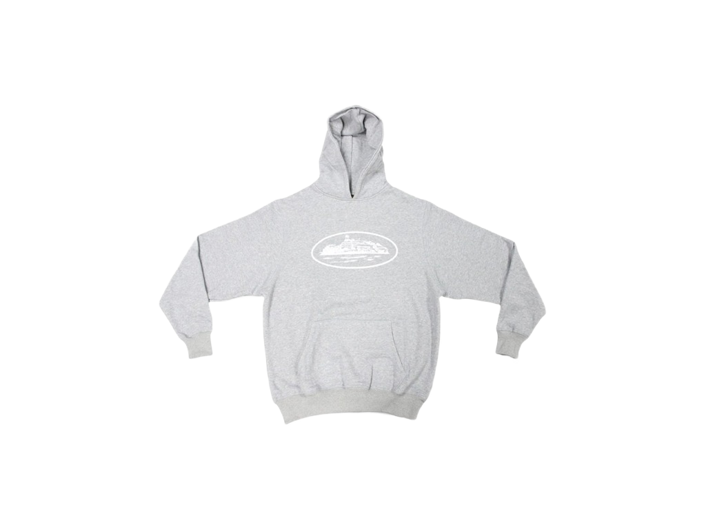 Corteiz Og Alcatraz Hoodie Grey