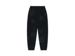 Denim Tears Cotton Wreath Sweatpants Black Monochrome