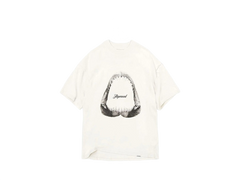 Represent Shark Jaws T-shirt Flat White