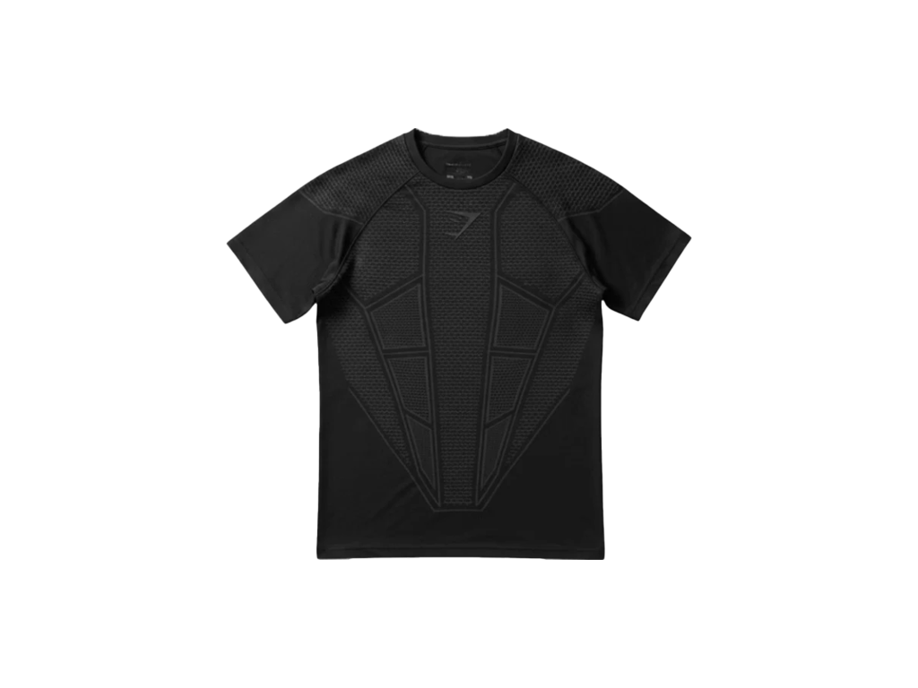 Gymshark Onyx V1 T-Shirt Black/Onyx Grey-Gymshark-pikastore.cz