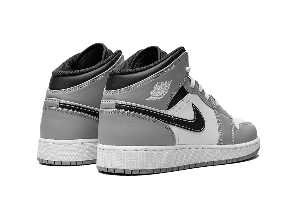 Air Jordan Jordan 1 Mid Light Smoke Grey (GS) – sneakers – foto 4 af 5
