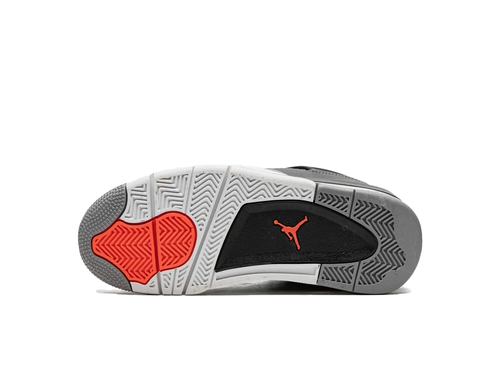 Air Jordan Jordan 4 Retro Infrared (GS) – tenisky – fotka 5 z 5