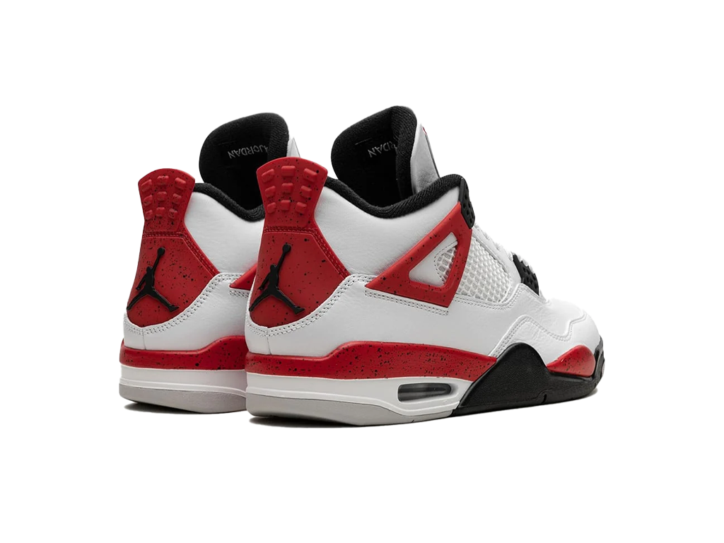 Air Jordan Jordan 4 Retro Red Cement (GS) – tenisky – fotka 4 z 5