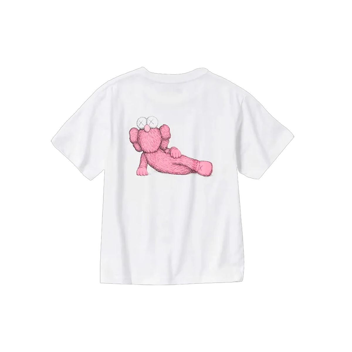 Kaws x Uniqlo UT Short Sleeve Graphic T-shirt White Pink-Kaws-pikastore.cz