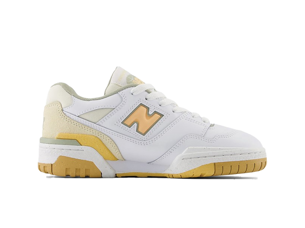 New Balance 550 Big Kid White Peach Blossom-New Balance-pikastore.cz