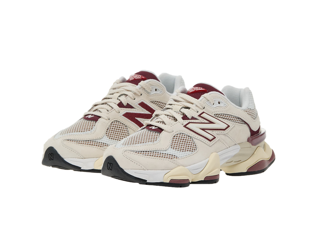 New Balance 9060 Linen Burgundy-New Balance-pikastore.cz