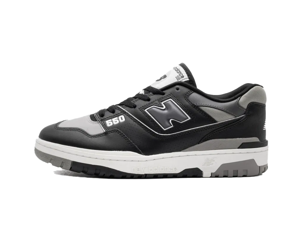 New Balance 550 Grey Black-New Balance-pikastore.cz