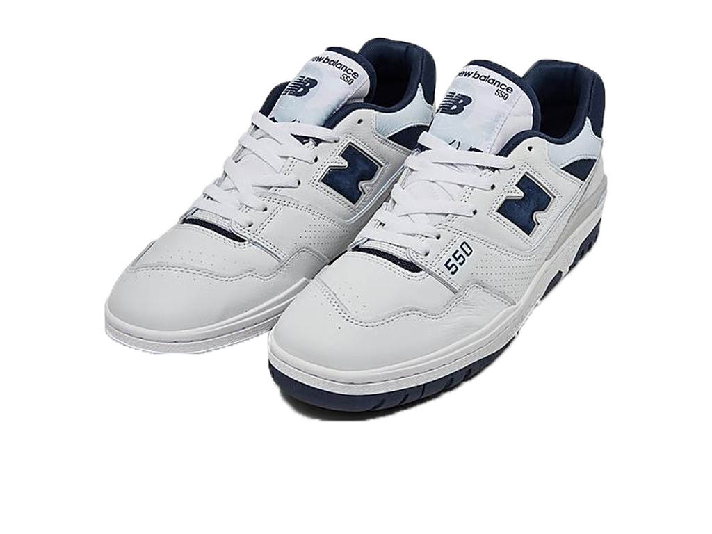 New Balance Wmns 550 White Navy Blue-New Balance-pikastore.cz