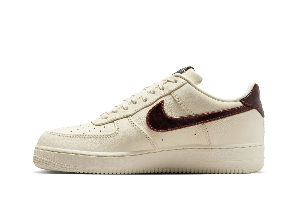 Nike Air Force 1 Low 07 Soft Pearl Brown Croc-Nike-pikastore.cz