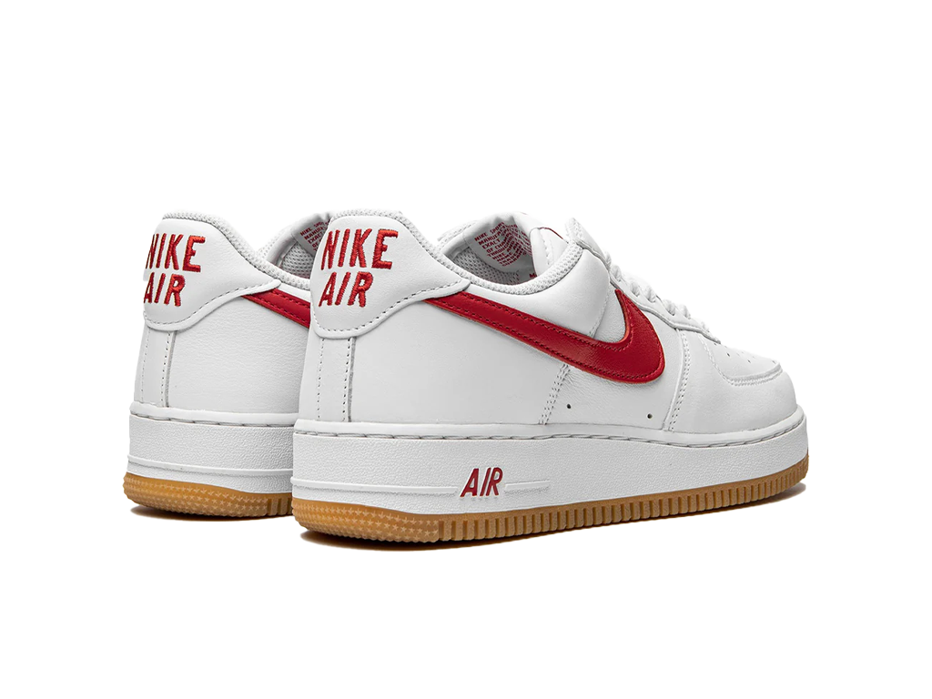 Nike Air Force 1 Low Color of the Month - White University Red-Nike-pikastore.cz