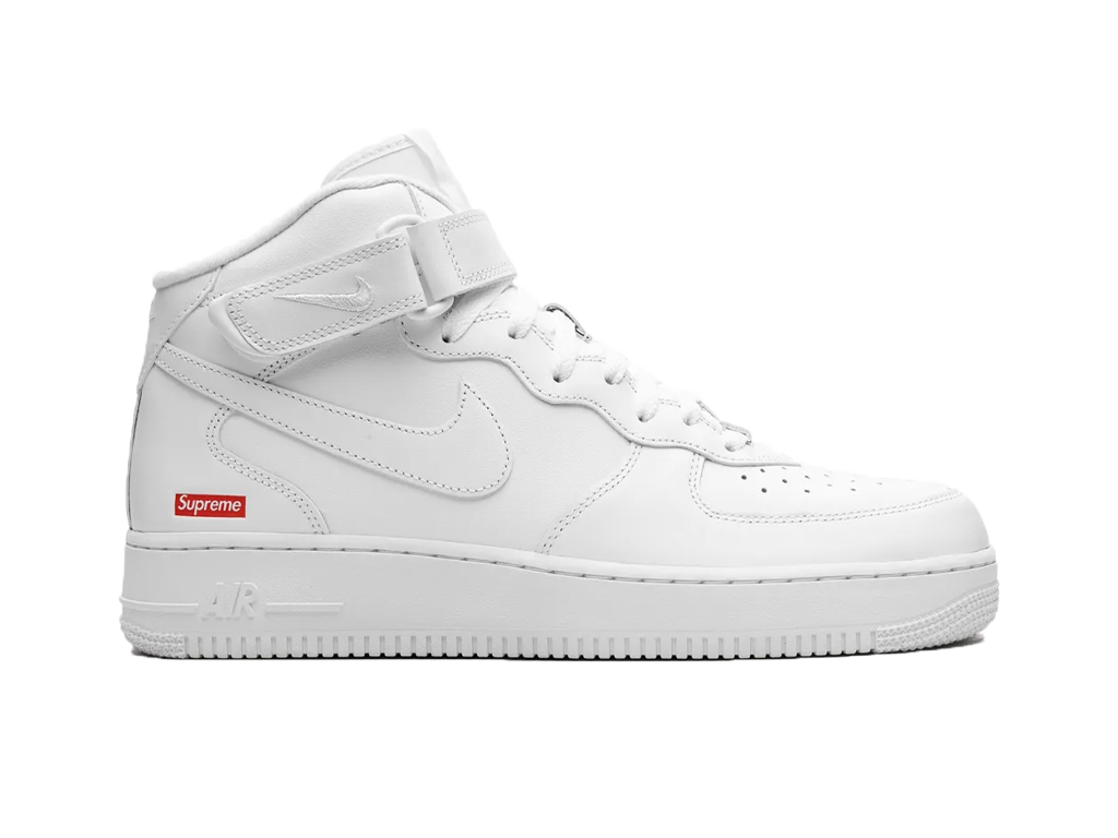 Nike Air Force 1 Mid Supreme White-Nike-pikastore.cz