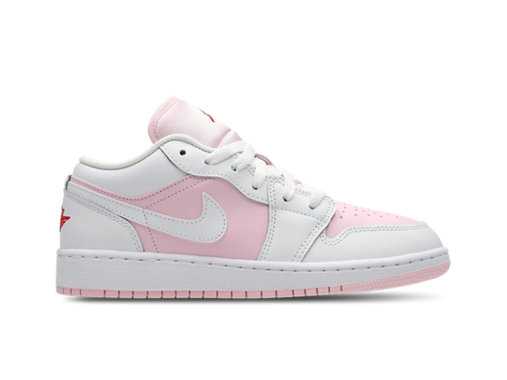 Nike Air Jordan 1 Low GS Pink Foam Fire Red White-Nike-pikastore.cz