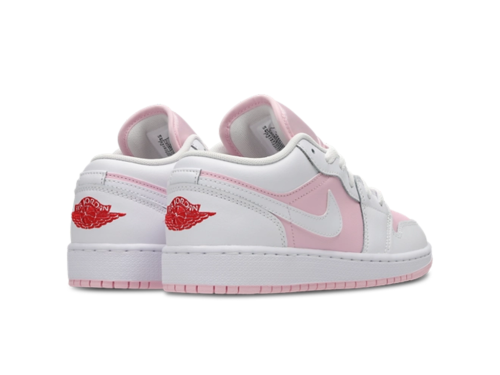 Nike Air Jordan 1 Low GS Pink Foam Fire Red White-Nike-pikastore.cz