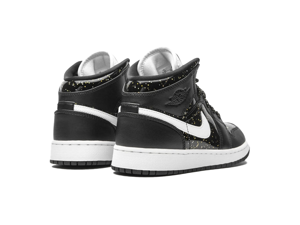 Nike Air Jordan 1 Mid Black Speckle (GS)-sneakers-Air Jordan-pikastore.cz