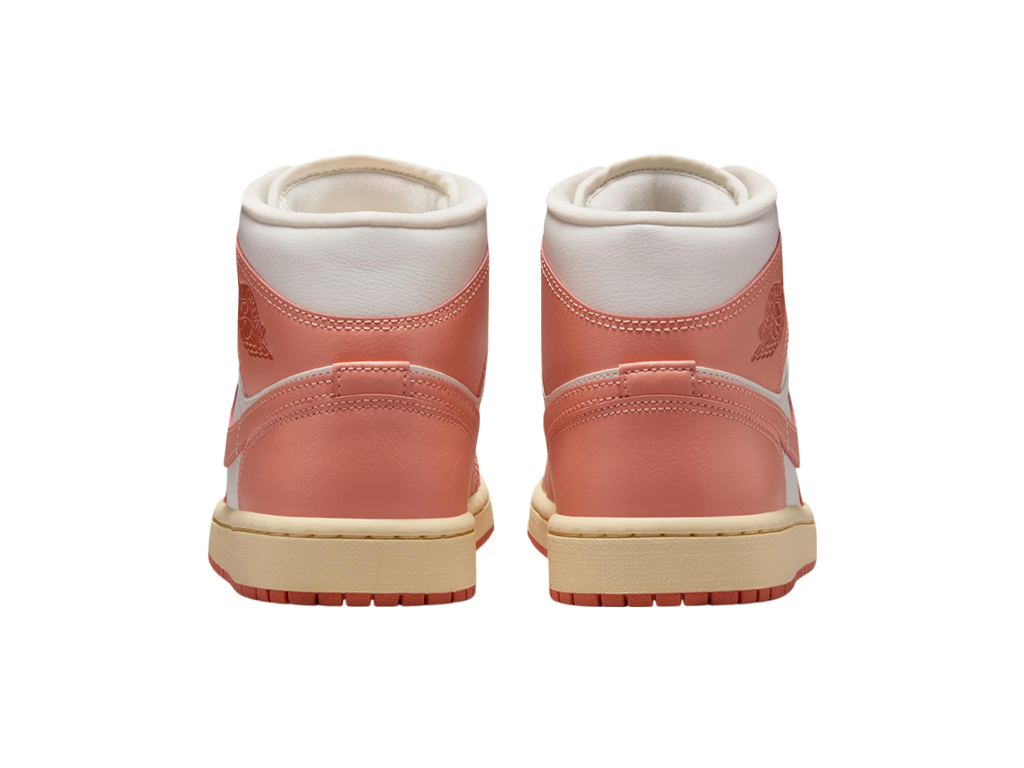 Nike Air Jordan 1 Mid Sail Madder Root-Air Jordan-pikastore.cz