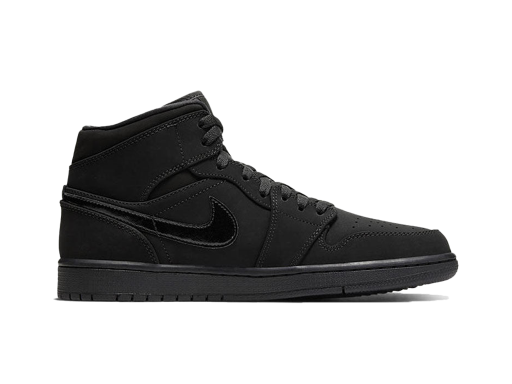 Nike Air Jordan 1 Mid Triple Black (2022)-sneakers-Air Jordan-pikastore.cz