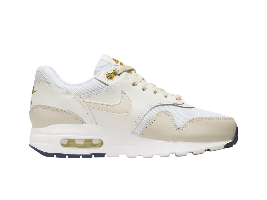Nike Air Max 1 GS White Bronzine