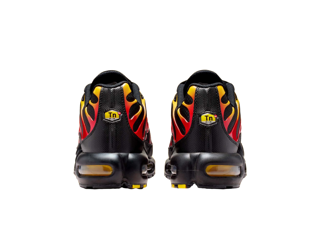 Nike Air Max Plus Black University Gold Red – tenisky – fotka 4 z 5