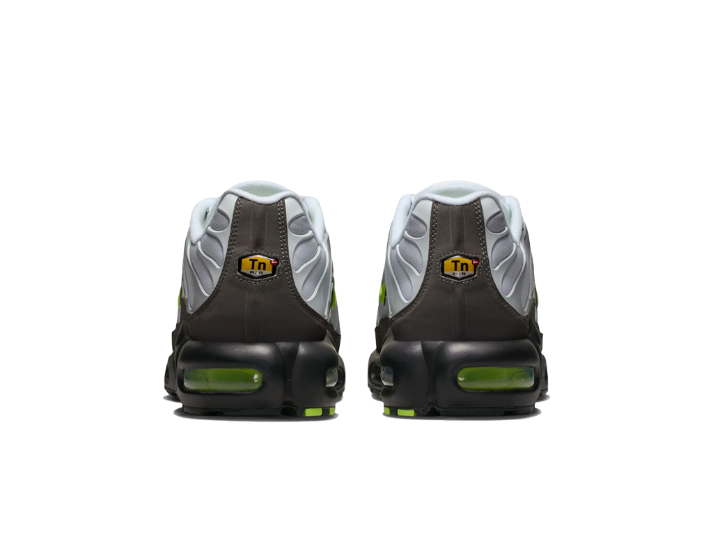 Nike Air Max Plus White Pearl Grey Neon – sneakers – photo 4 of 5