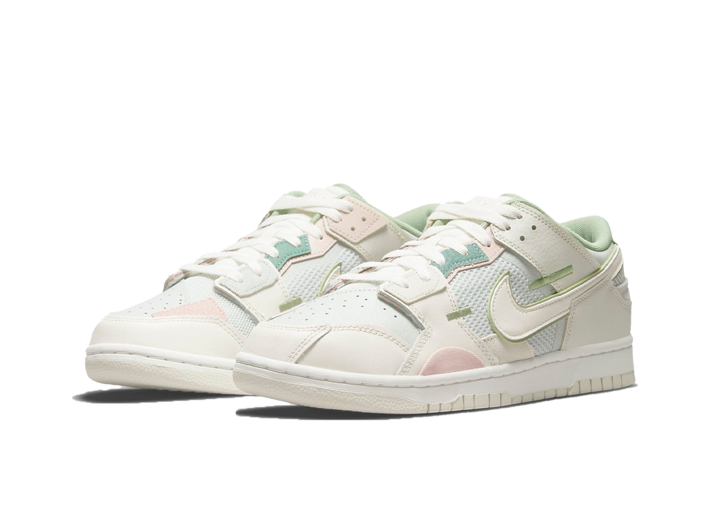 Nike Dunk Scrap SE Gray Haze Oil Green