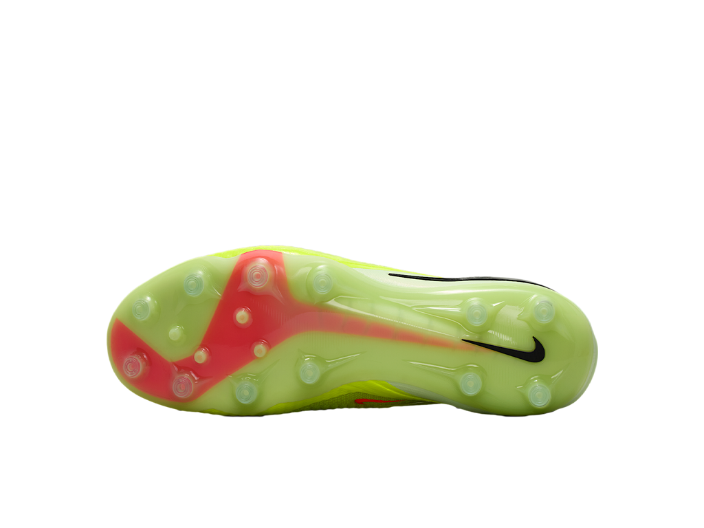 Nike Phantom 6 Low Elite AG Hyper Crimson Limelight – Fußballschuhe – Foto 5 von 5
