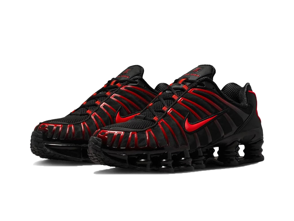 Nike Shox TL Black Light Crimson