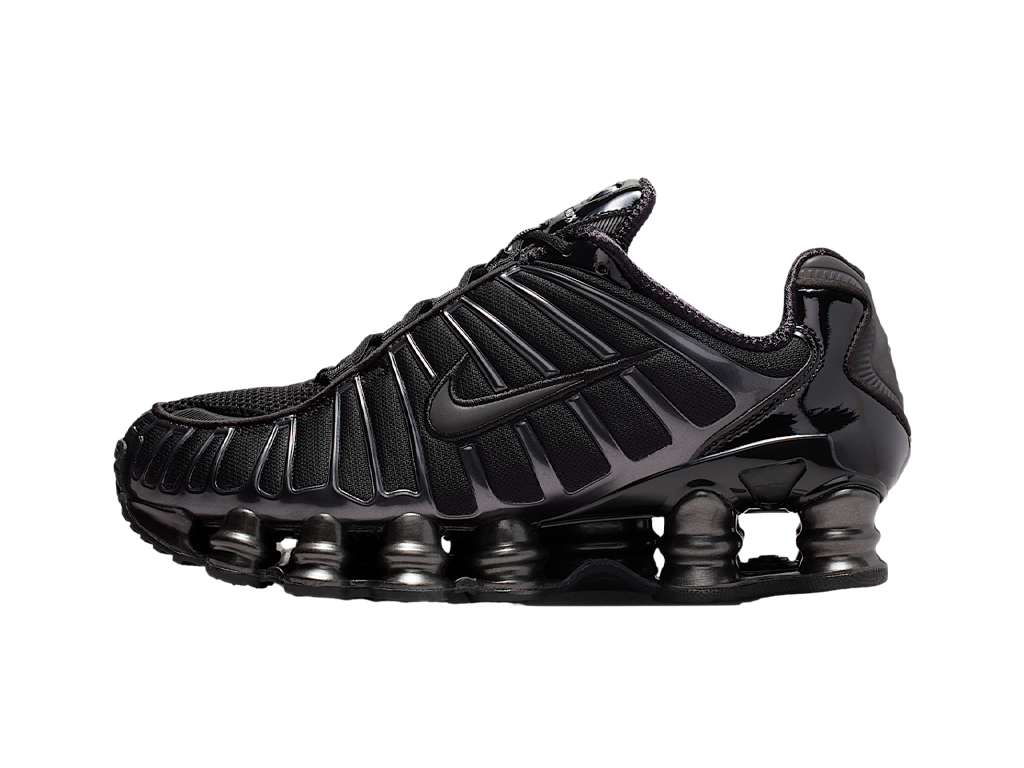 Nike Shox TL Black Metallic Silver (Womens)-Nike-pikastore.cz
