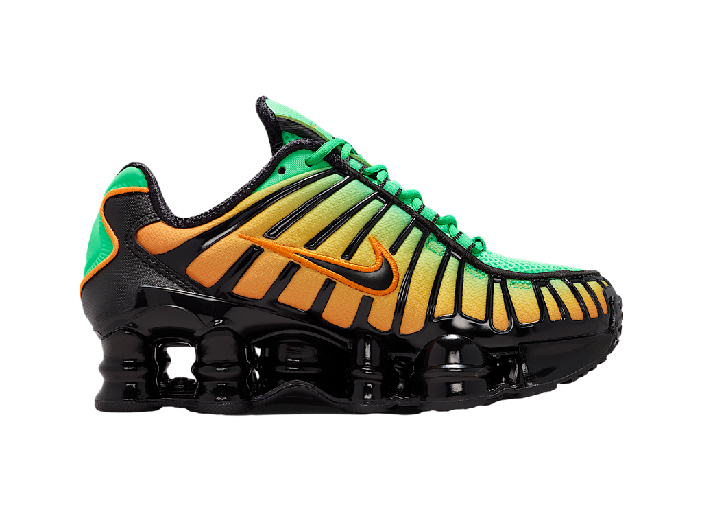 Nike Shox TL GS Green Shock/Bright Ceramic/Black/Black – sneakers – foto 3 di 5