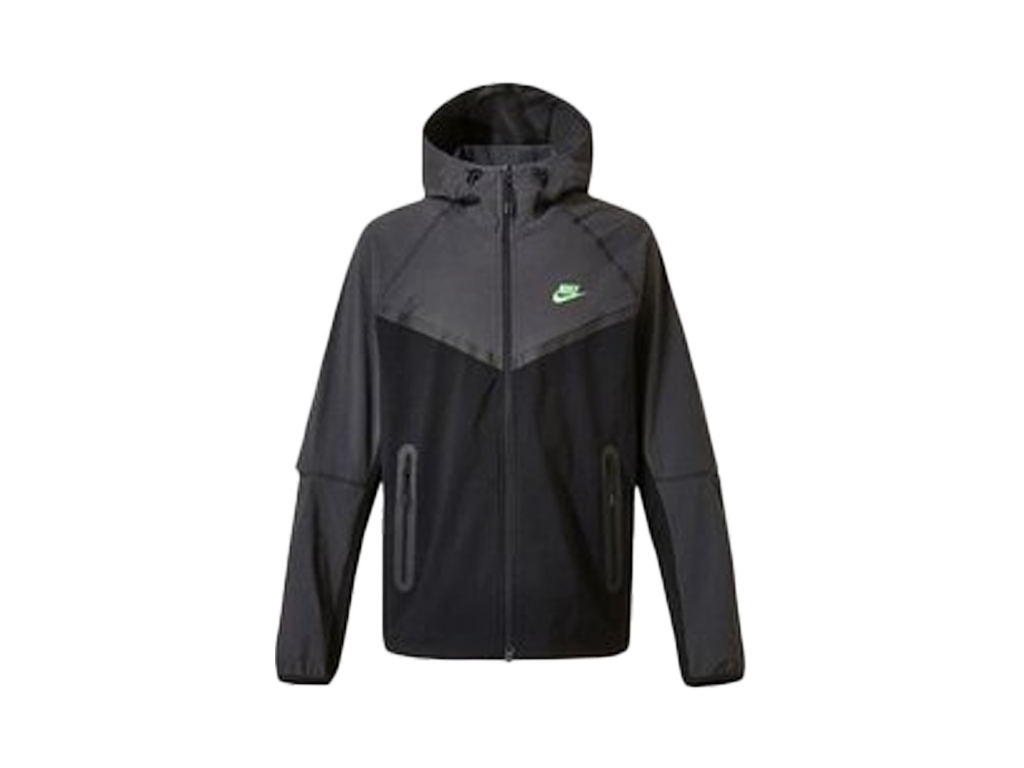 Nike Tech Woven Jacket Black/Anthracite/Green Strike-Nike-pikastore.cz