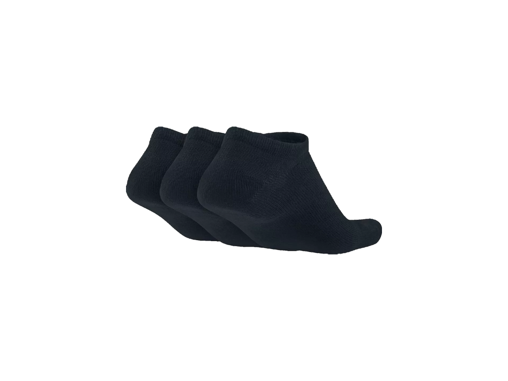 Nike Triple Pack Low Top Black Socks-Apparel & Accessories-Pikastore-pikastore.cz