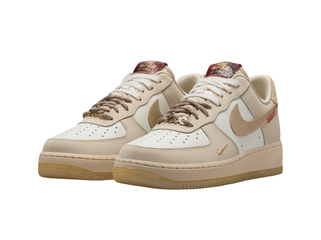 Nike Womens Air Force 1 07 LX Year of the Snake – tenisky – fotka 2 z 5