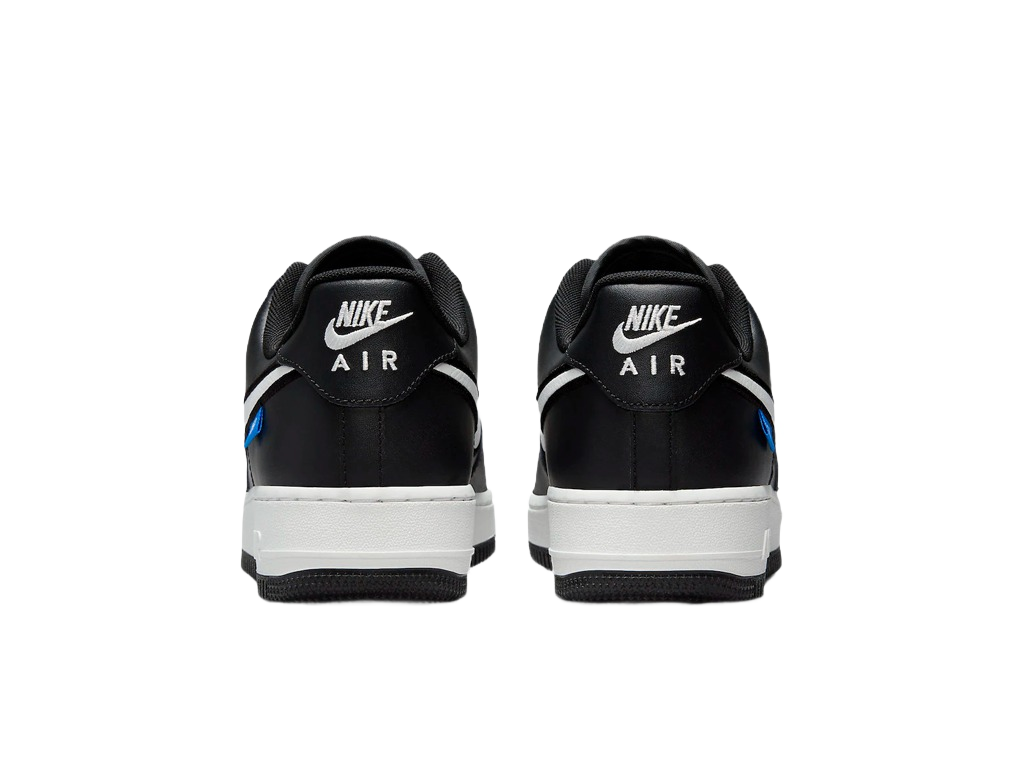 Nike Air Force 1 07 Blue Label - Black White-Nike-pikastore.cz