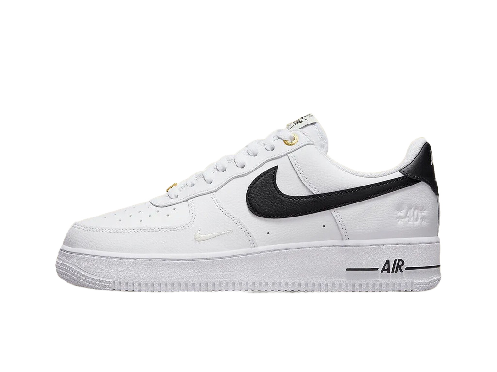 Nike Air Force 1 07 LV8 40th Anniversary - White Black-Nike-pikastore.cz