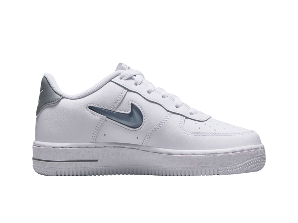 Nike Air Force 1 Low Jewel GS White Smoke Grey-Nike-pikastore.cz