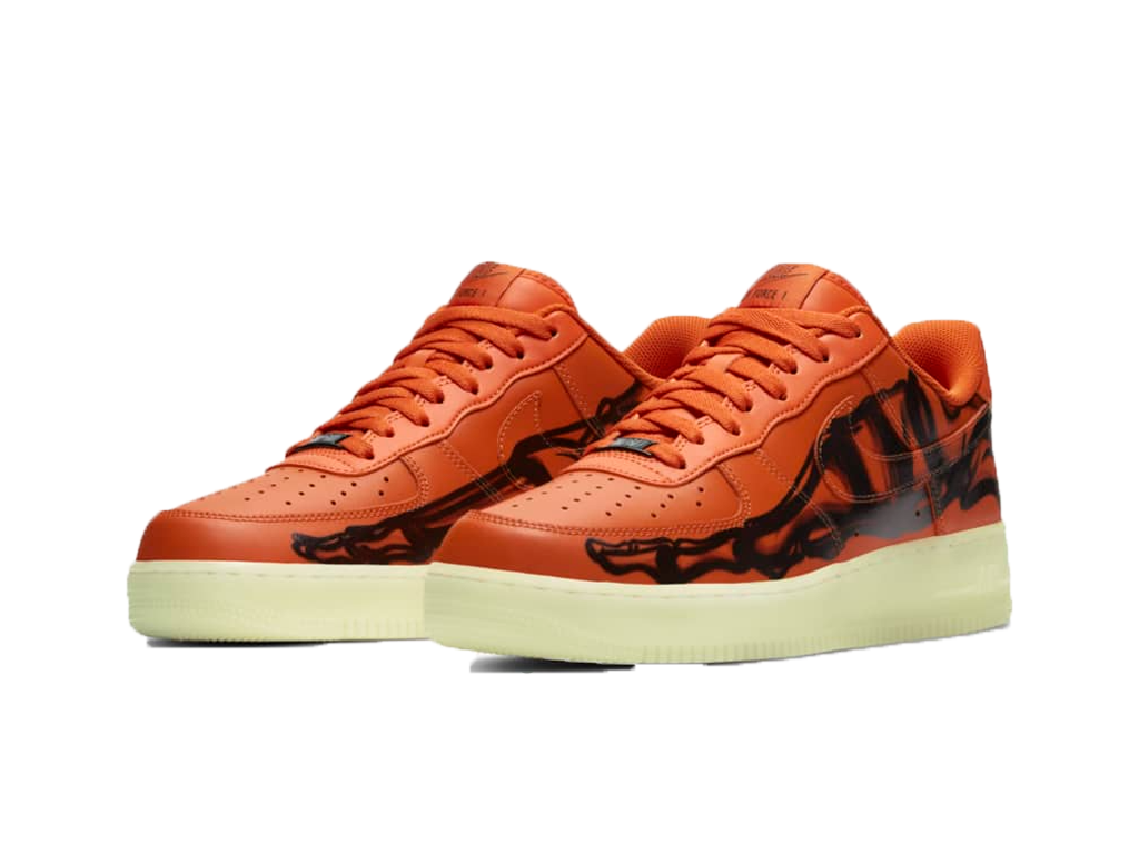 Nike Air Force 1 Low Orange Skeleton Halloween (2020)-sneakers-Nike-pikastore.cz