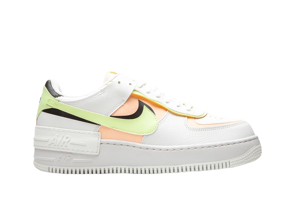 Nike Air Force 1 Low Shadow Summit White Barely Volt Crimson Tint (Women's)-sneakers-Nike-pikastore.cz