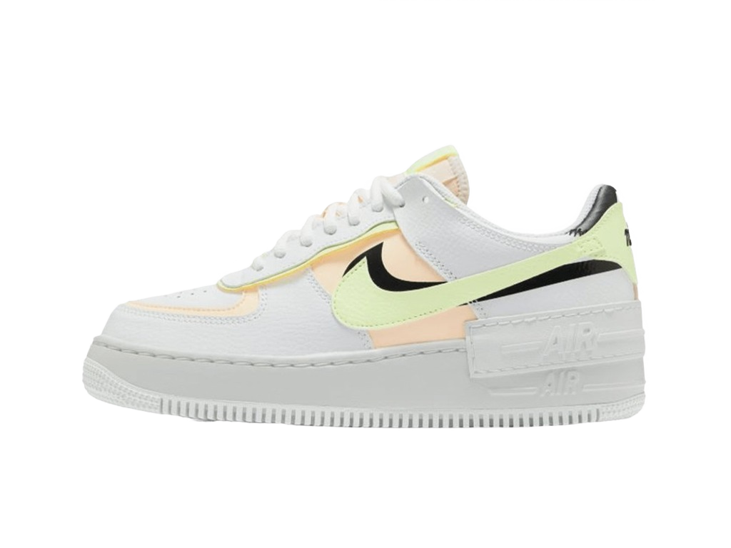 Nike Air Force 1 Low Shadow Summit White Barely Volt Crimson Tint (Women's)-sneakers-Nike-pikastore.cz