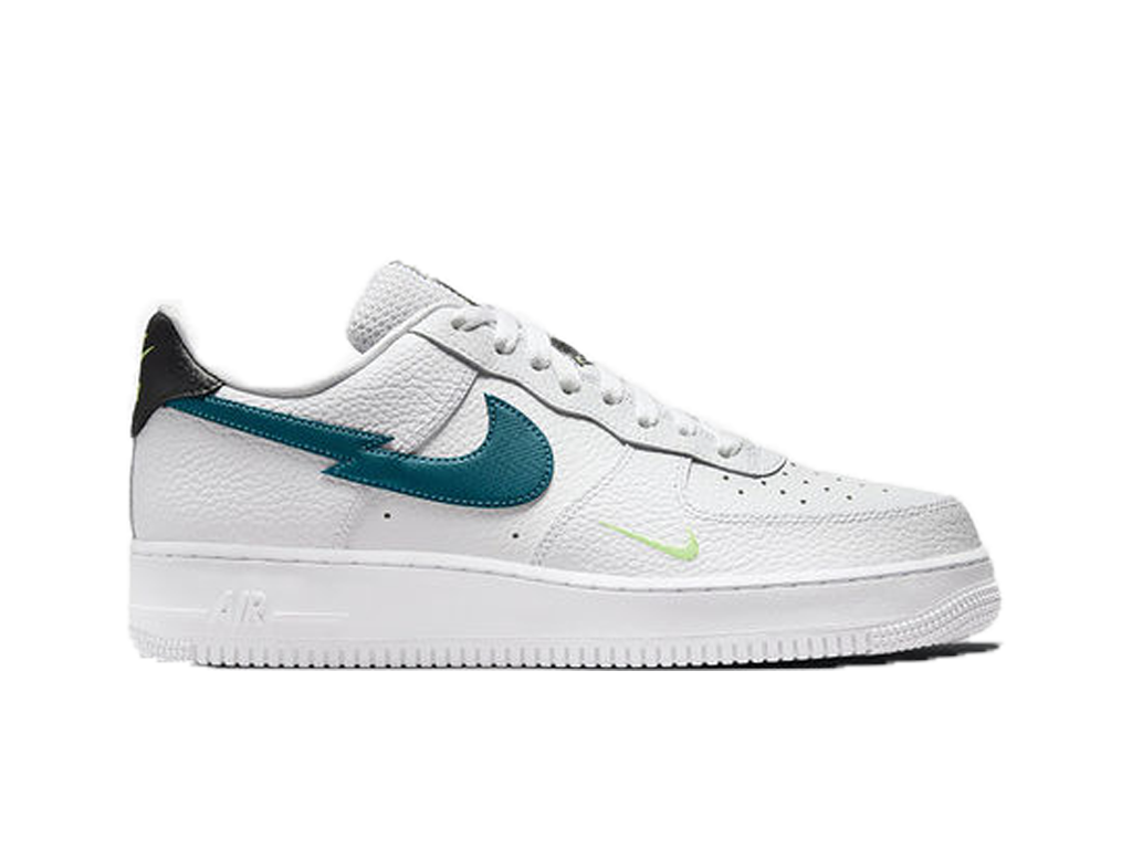 Nike Air Force 1 Low Split Swoosh White Aquamarine-sneakers-Nike-pikastore.cz