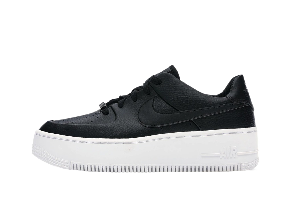 Nike Air Force 1 Sage Low Black White (Women's)-sneakers-Nike-pikastore.cz