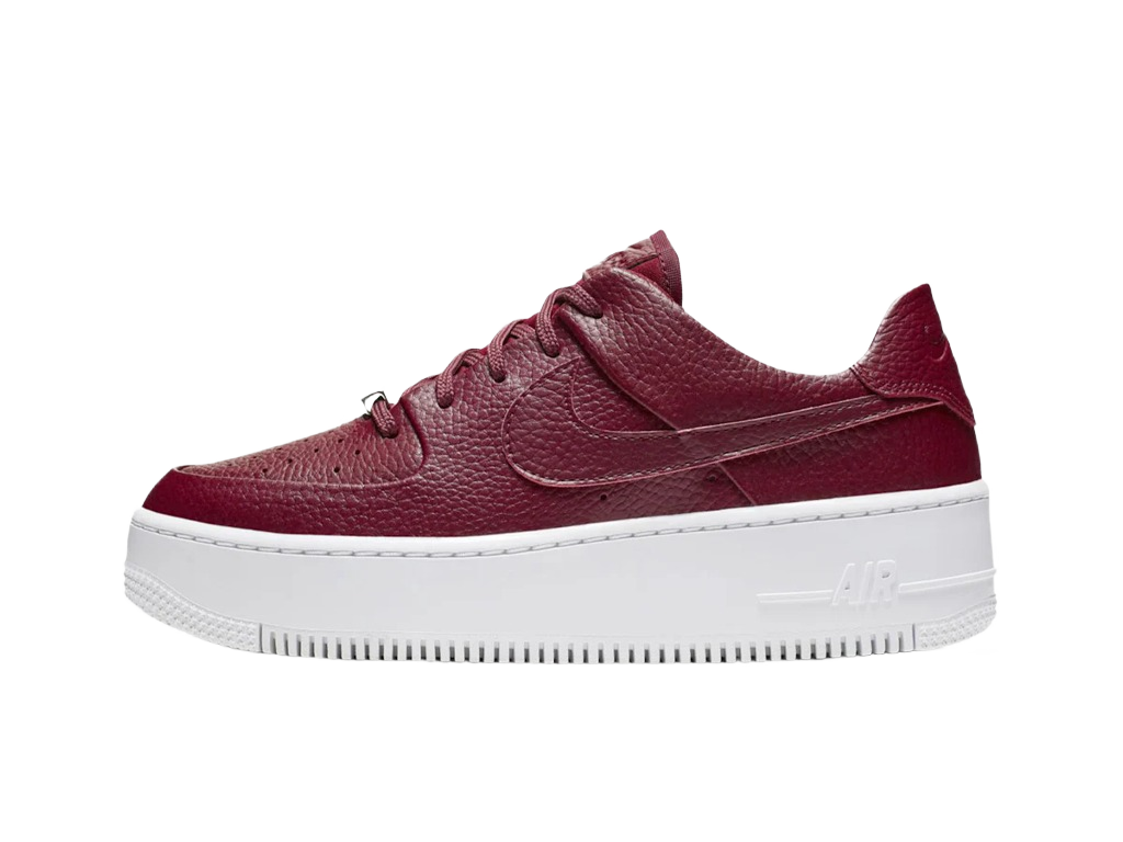 Nike Air Force 1 Sage Low Team Red (Women's)-sneakers-Nike-pikastore.cz