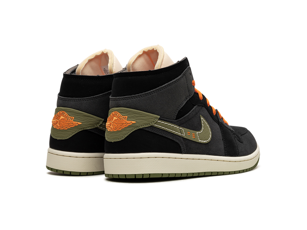 Nike Air Jordan 1 Mid SE Craft Anthracite Light Olive-Air Jordan-pikastore.cz